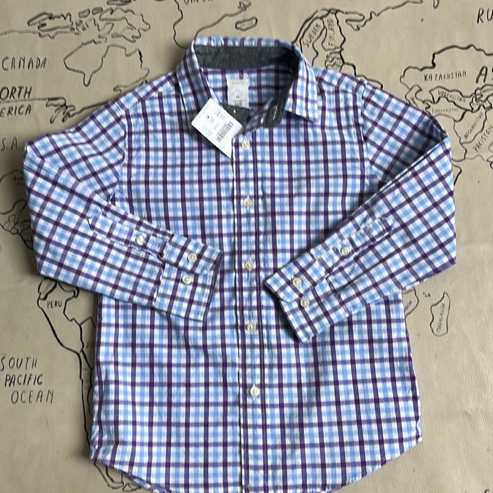 New JCrew crewcuts button down shirts size 4-5 yr old